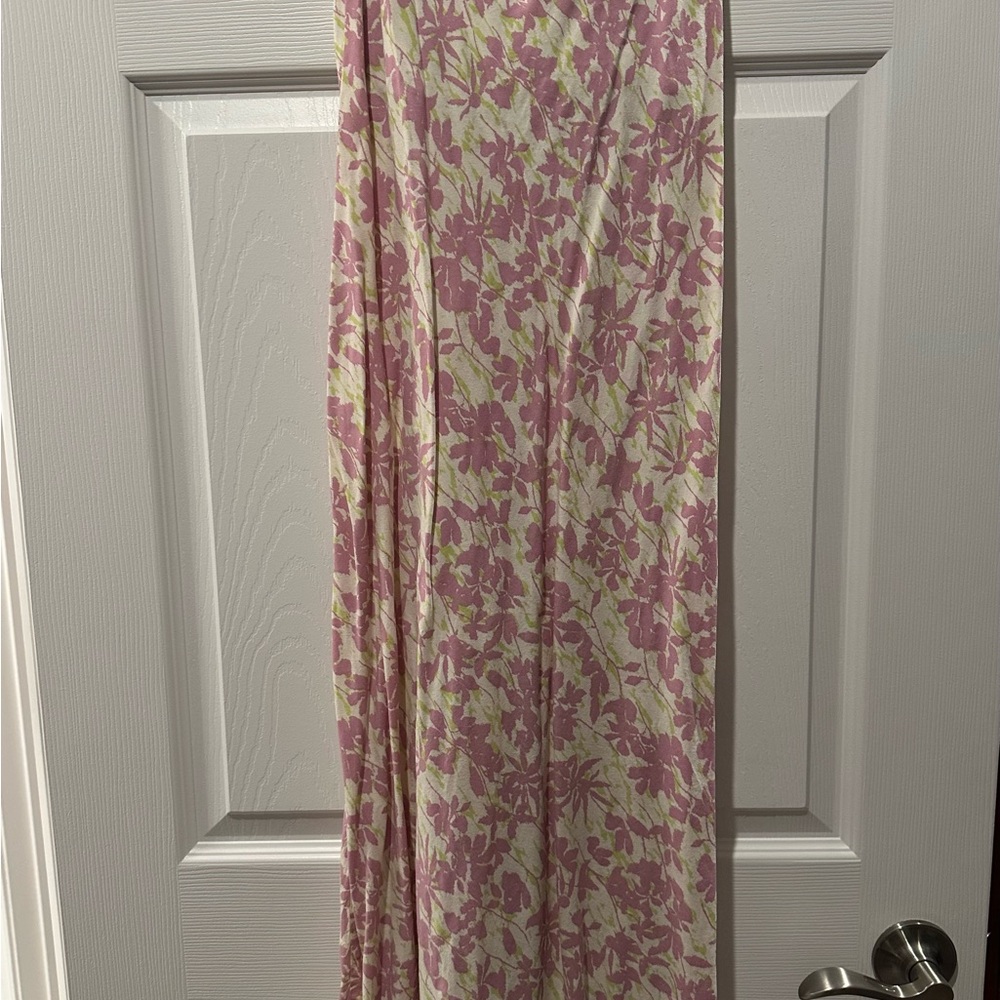 RVCA Floral Maxi Dress With Spaghetti Strap